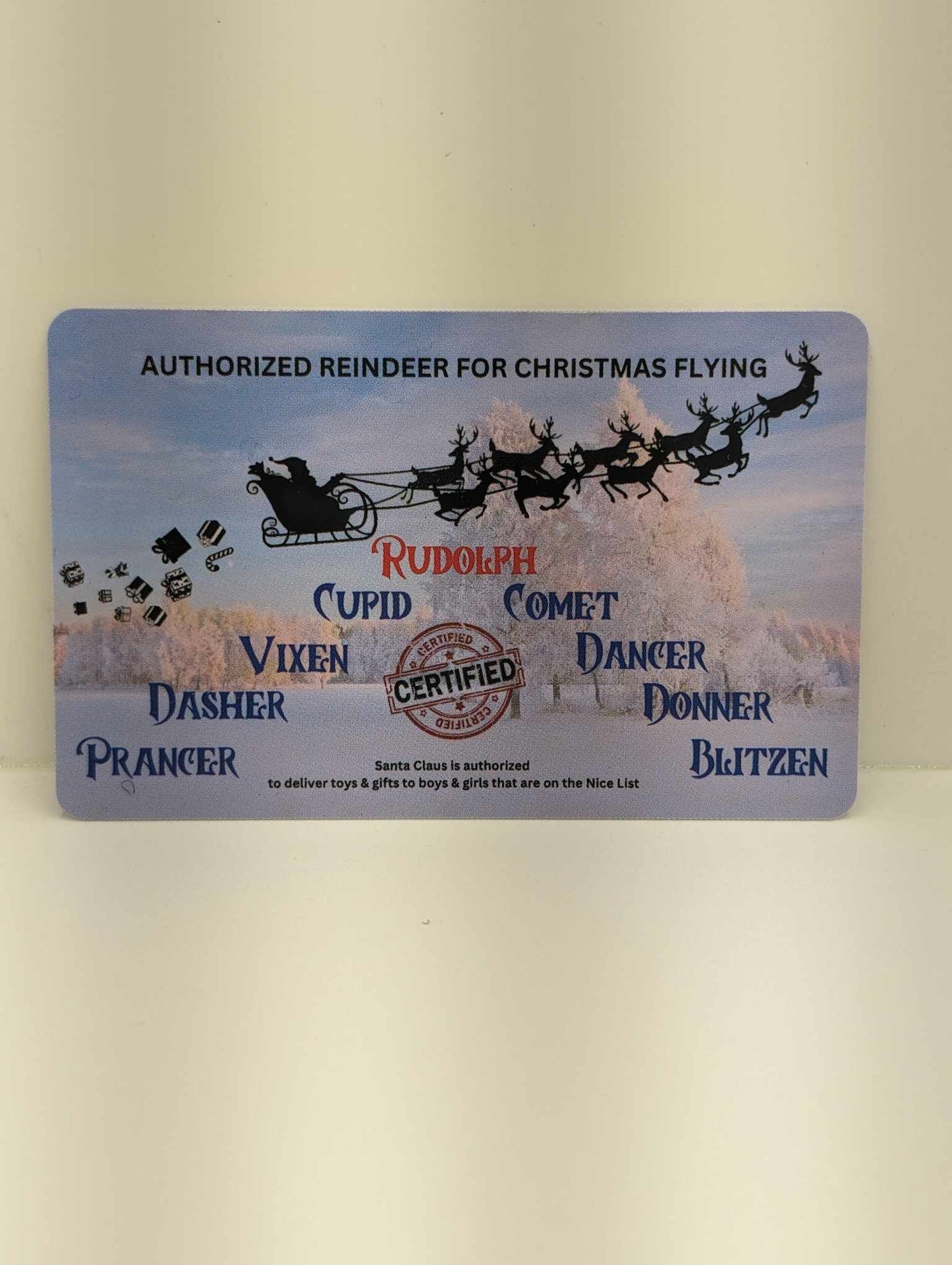 Black Santa Evidence Kit