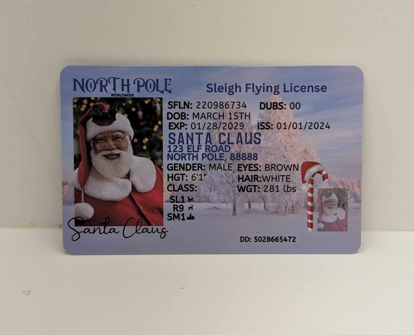 Black Santa Evidence Kit