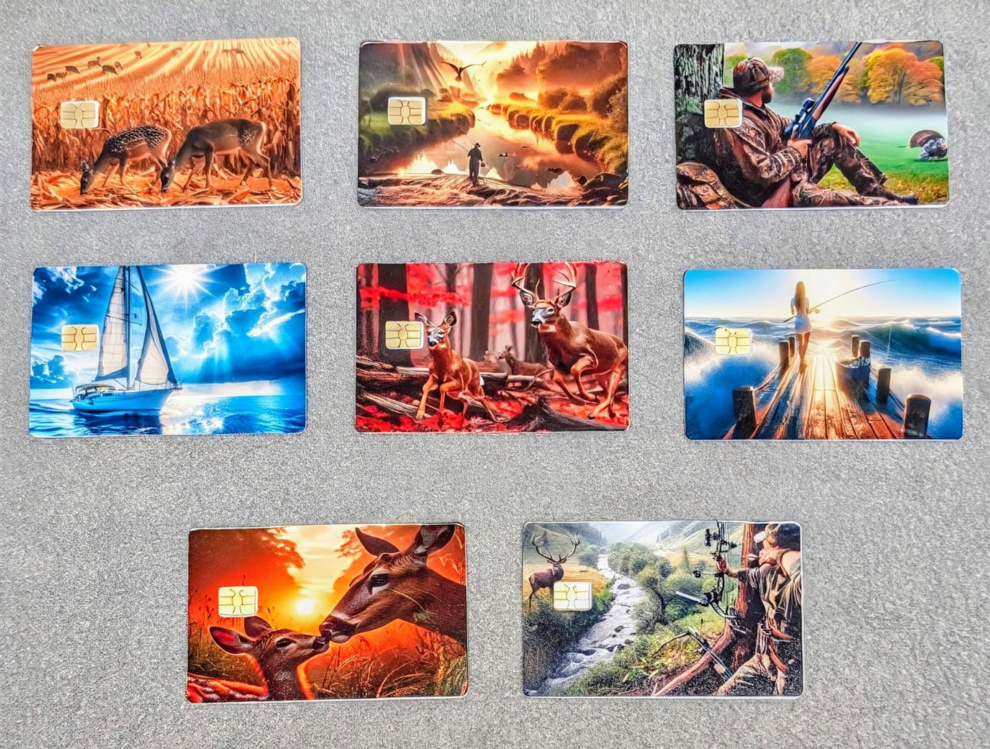 Hunting Bundle Credit/Debit Card Sticker, Skin, Cover