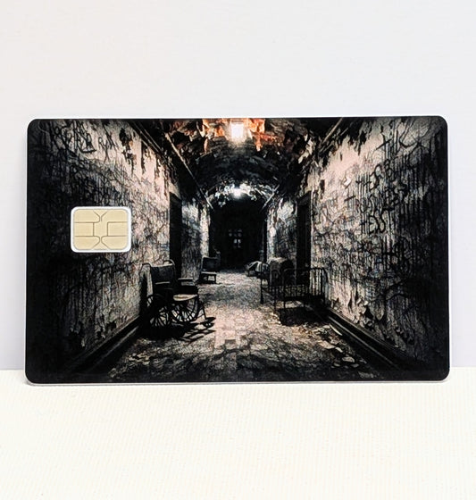 Asylum Credit/Debit Card Sticker, Skin, Cover