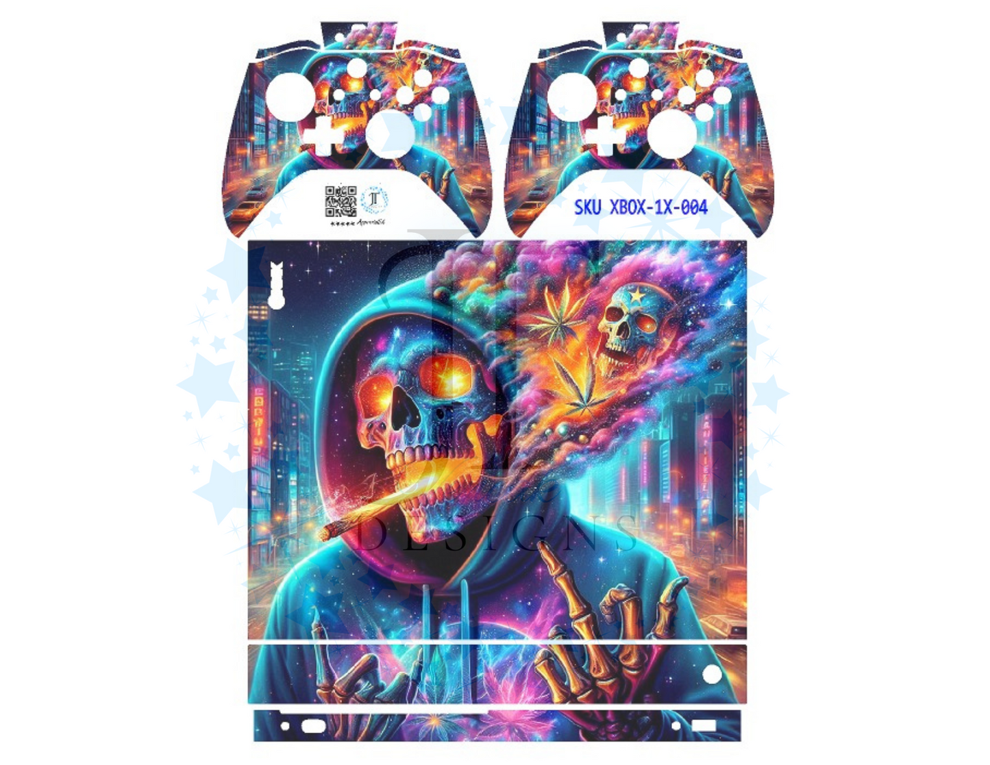 Worry About You Xbox Console and Controller Wrap Stickers