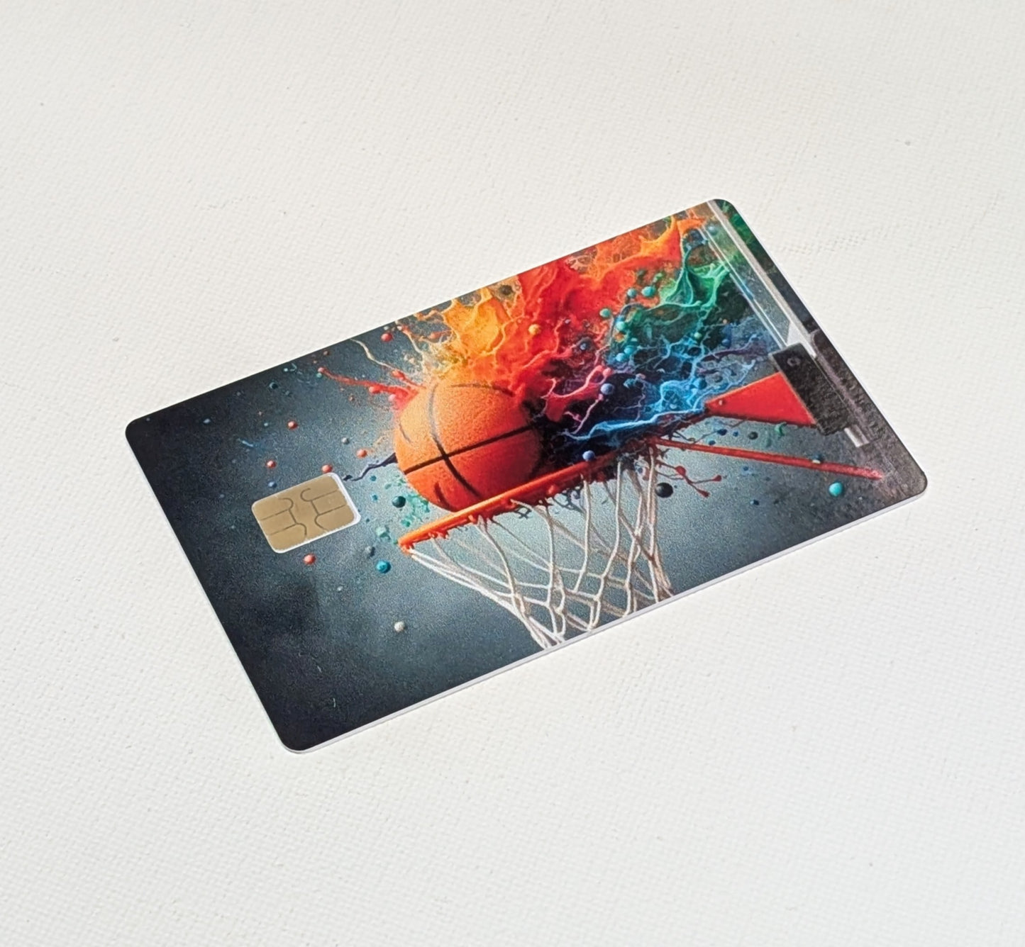 Basketball Credit/Debit Card Sticker, Skin, Cover
