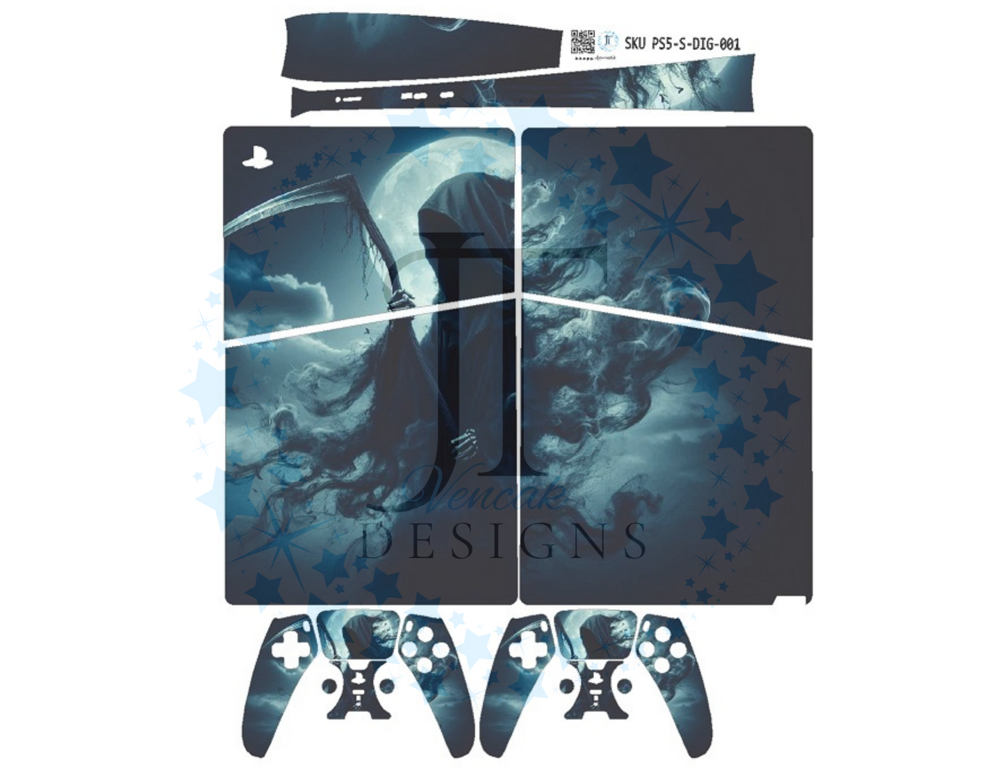 Calling Death PlayStation Console and Controller Wrap Stickers