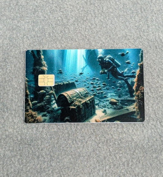 Lost Treasure Credit/Debit Card Sticker, Skin, Cover