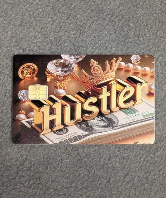 Hustler Credit/Debit Card Sticker, Skin, Cover